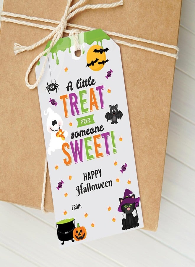 Pink Pixie Studio 25 Halloween Treat Food Gift Tags Kids or Adults Party Favors- Holiday Fun Labels for Cookies Candy or Gifts Made in The USA - Image 3